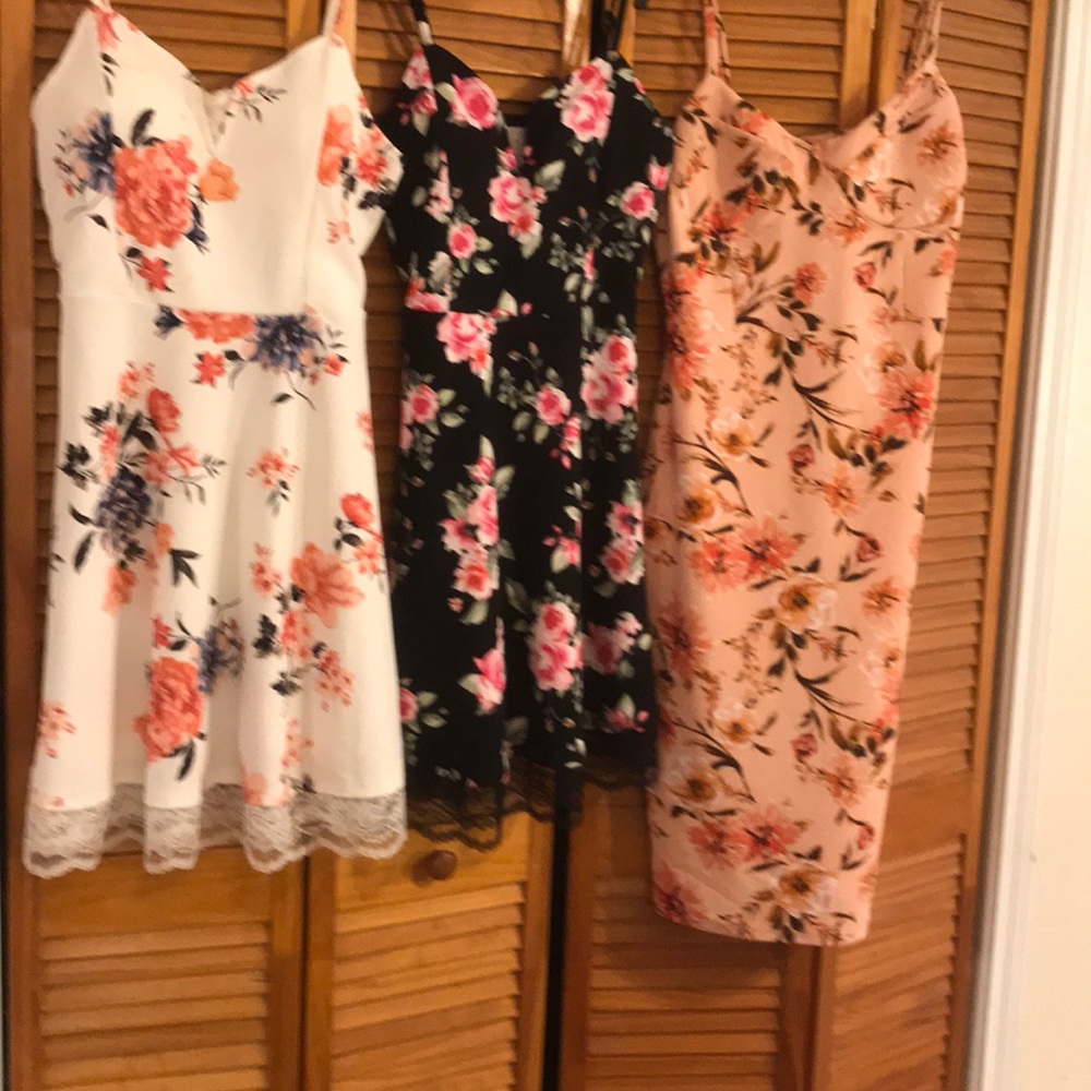 3 Junior summer dresses